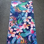 Double sides printing microfiber waffle towel