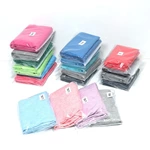 Solid color poncho towel