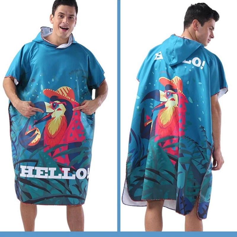 Microfiber Beach Poncho Towel