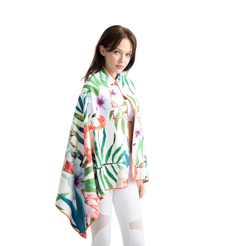 Soft And Light Weight Sand-free Wearable Beach Towel