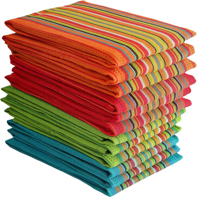 Custom Colorful Design Dish Towel