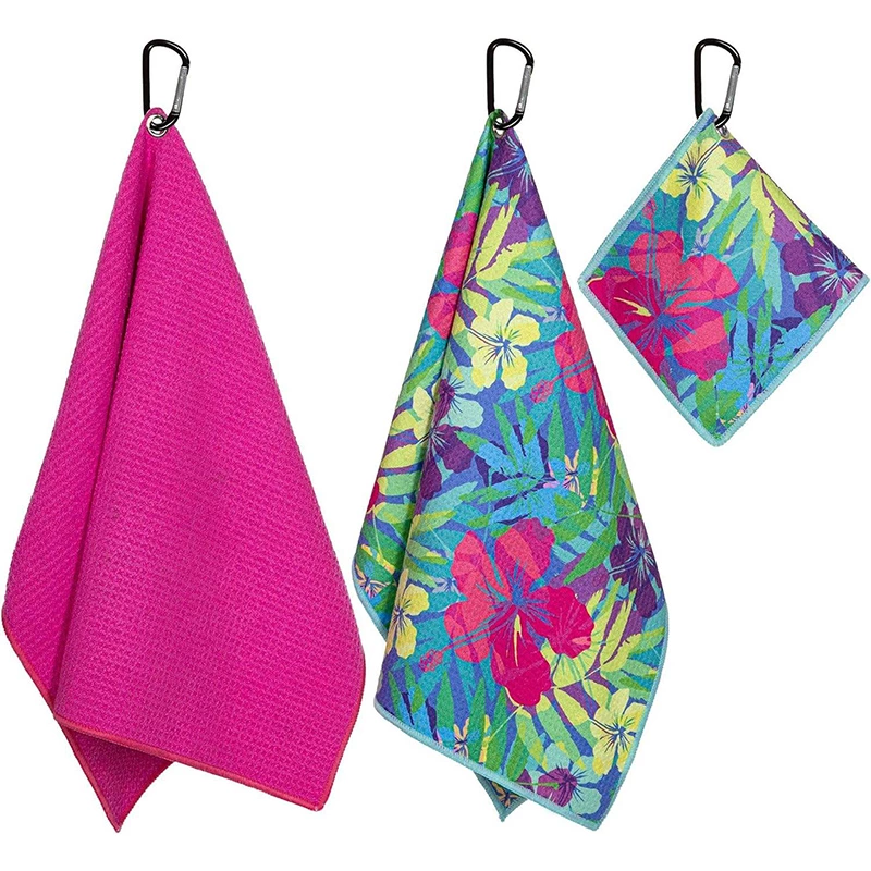 Golf Towel With Hook