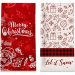 Custom Christmas  Kitchen Tea Towel
