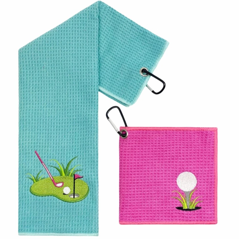Golf Towel with Clips