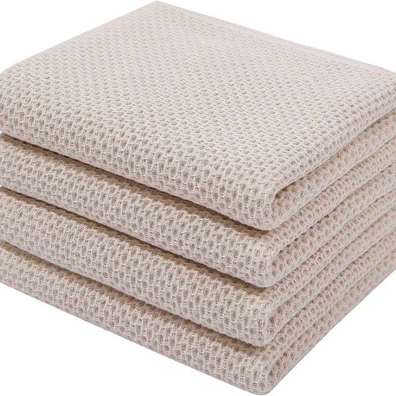 100% Polyester Linen Kitchen Towel