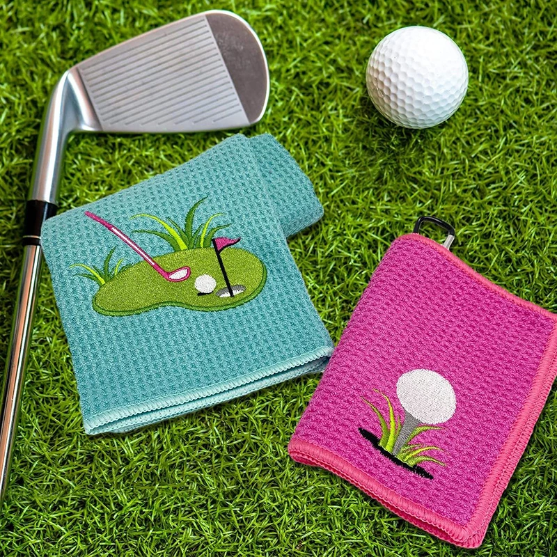 Golf Towel with Clips