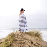 Striped Pattern Travel Towel