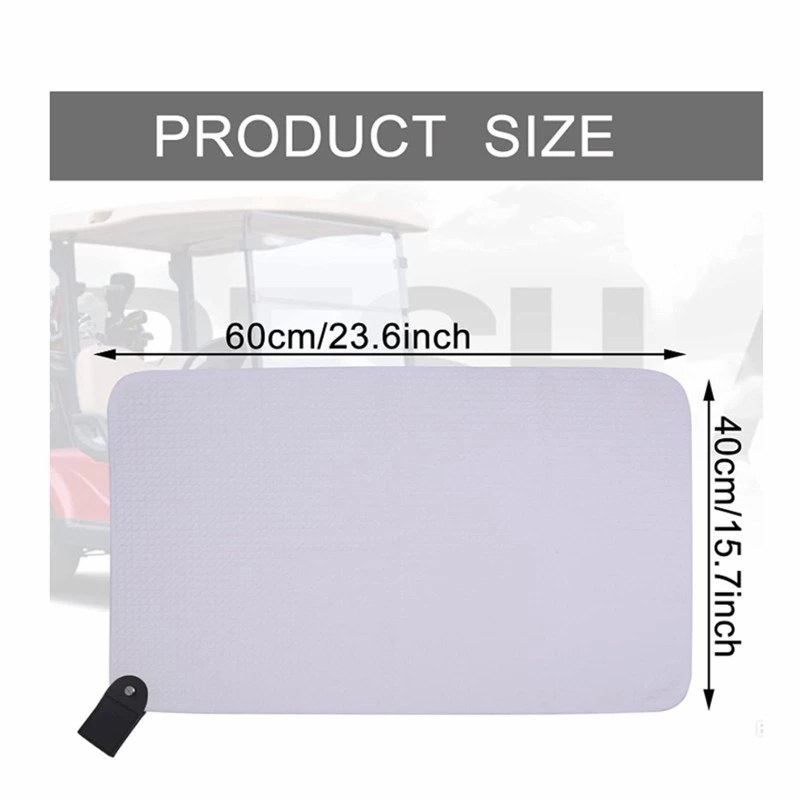 400gsm Printed Golf Waffle