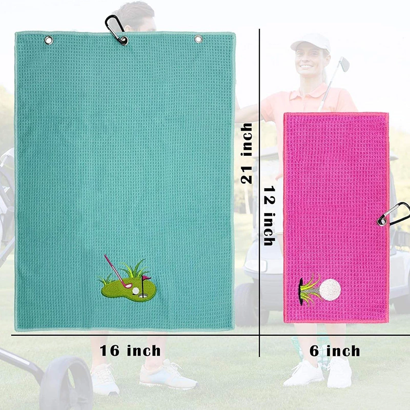 Golf Towel with Clips