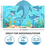 Hooded Beach Towel for Kids