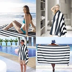 High-Quality Custom Wholesale Striped Beach Towel