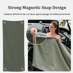 Microfiber french terry magnet towel