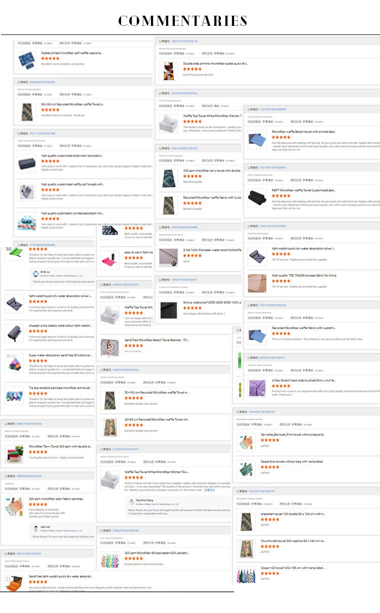 Striped printing beahc towel