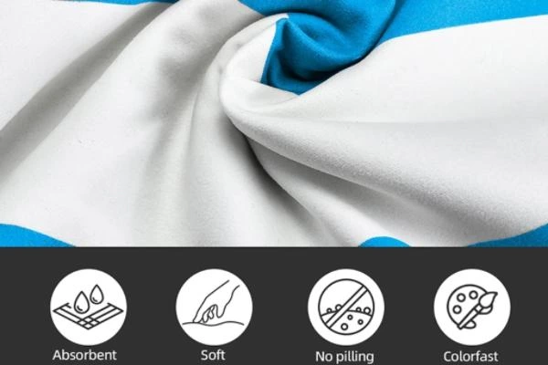 Never Feel Sandy & Wet Again: Introducing The Ultimate MICROFIBER BEACH TOWEL